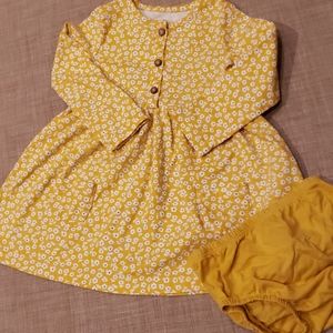 Carter's Long Sleeve Baby Girl Dress